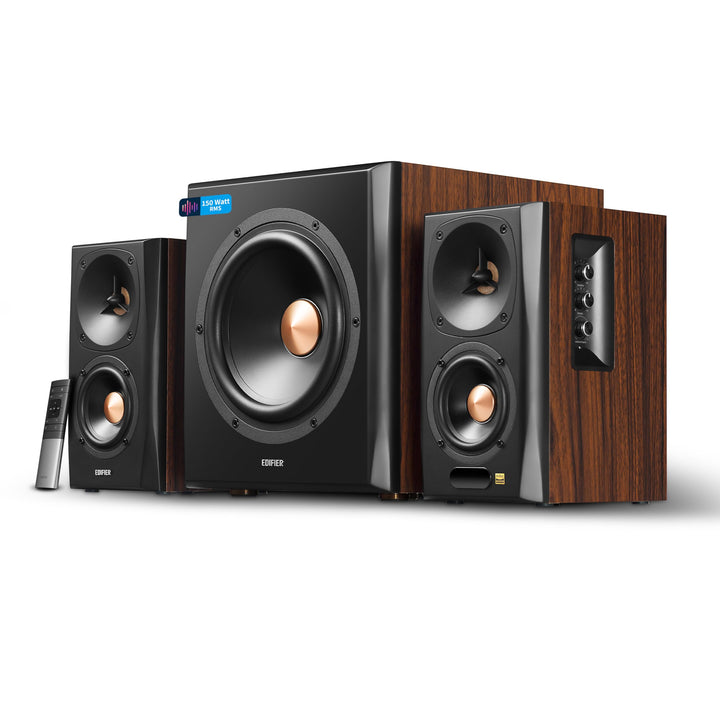 Edifier S360DB 2.1 Regellautsprecher und Subwoofer Lautsprechersystem Bluetooth V5.1 aptX kabelloser