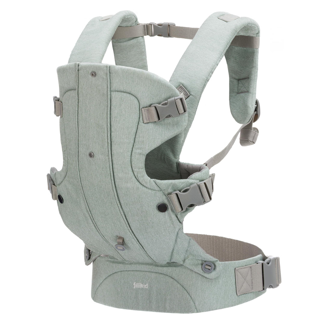 Fillikid - Ergonomische Babytrage/Kindertrage 4in1 - Bauchtrage, Rückentrage, variable Blickrichtung
