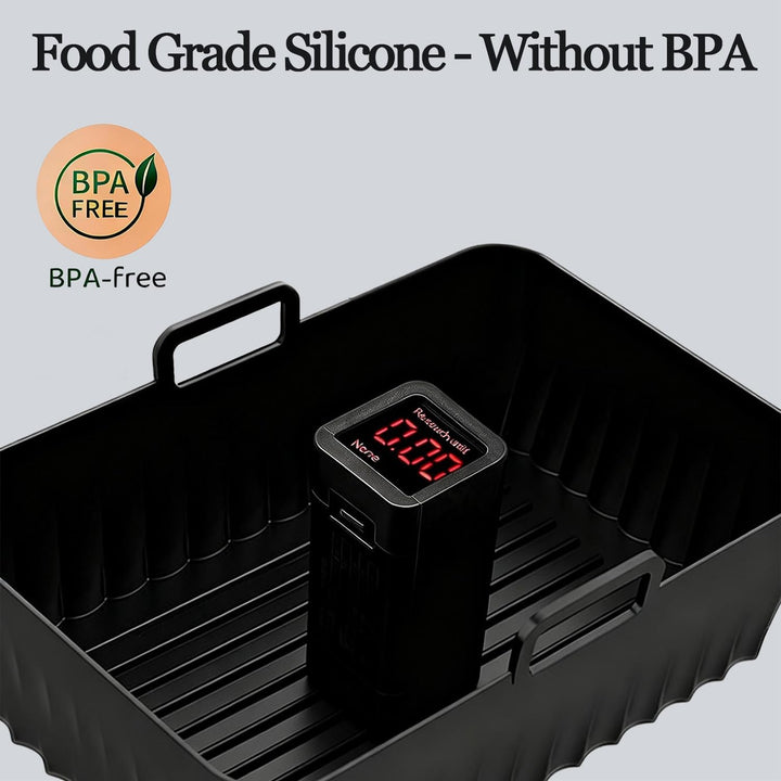 Heissluftfritteuse Zubehör für Ninja-8 Stück Airfryer Zubehör für Ninja Foodi Max Dual Zone AF400EU/