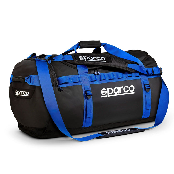 SPARCO Dakar-Reisetasche, Grösse L, Schwarz/Blau