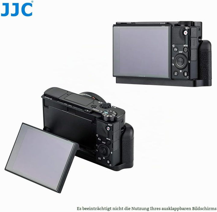 JJC Metall Kamera-Handgriff für Sony RX100VII RX100M7 Kamera Pour Sony Sony RX100VII (RX100M7), Pour