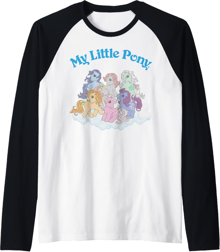 My Little Pony Original First Generation Pony Group Shot Raglan