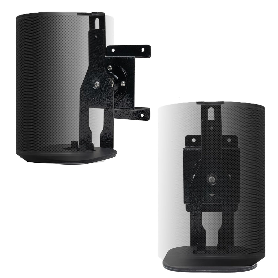 shinar Metall 2er Set Wandhalterung Kompatibel mit Sonos Era 100,Sonos One,One SL und Play:1 Schwenk