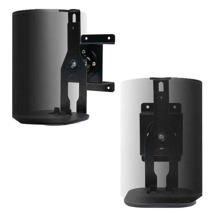 shinar Metall 2er Set Wandhalterung Kompatibel mit Sonos Era 100,Sonos One,One SL und Play:1 Schwenk