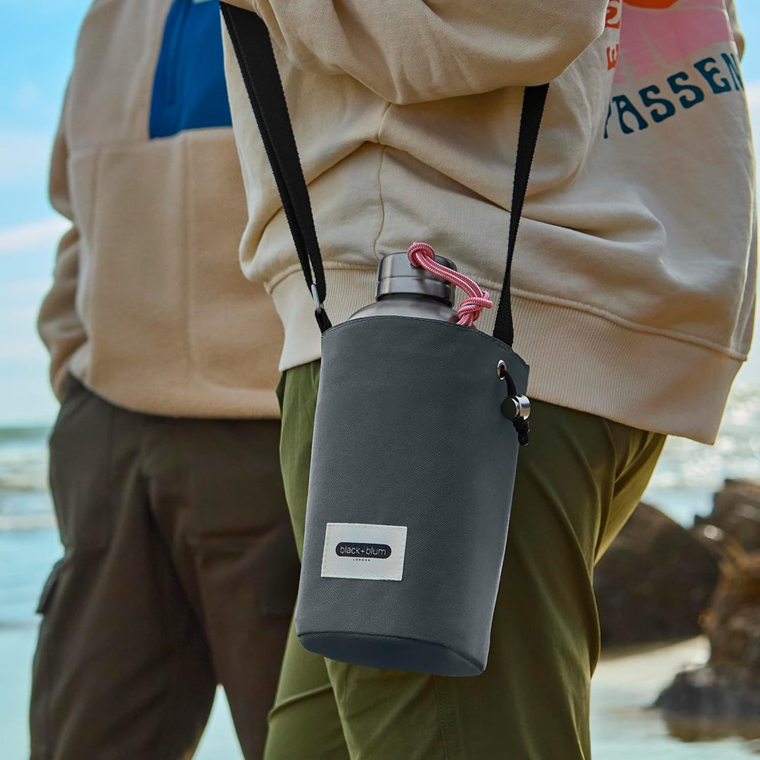 BLACK + BLUM Isolierte Flaschentasche - Hergestellt aus recyceltem PET und BPA Frei - Flaschentasche