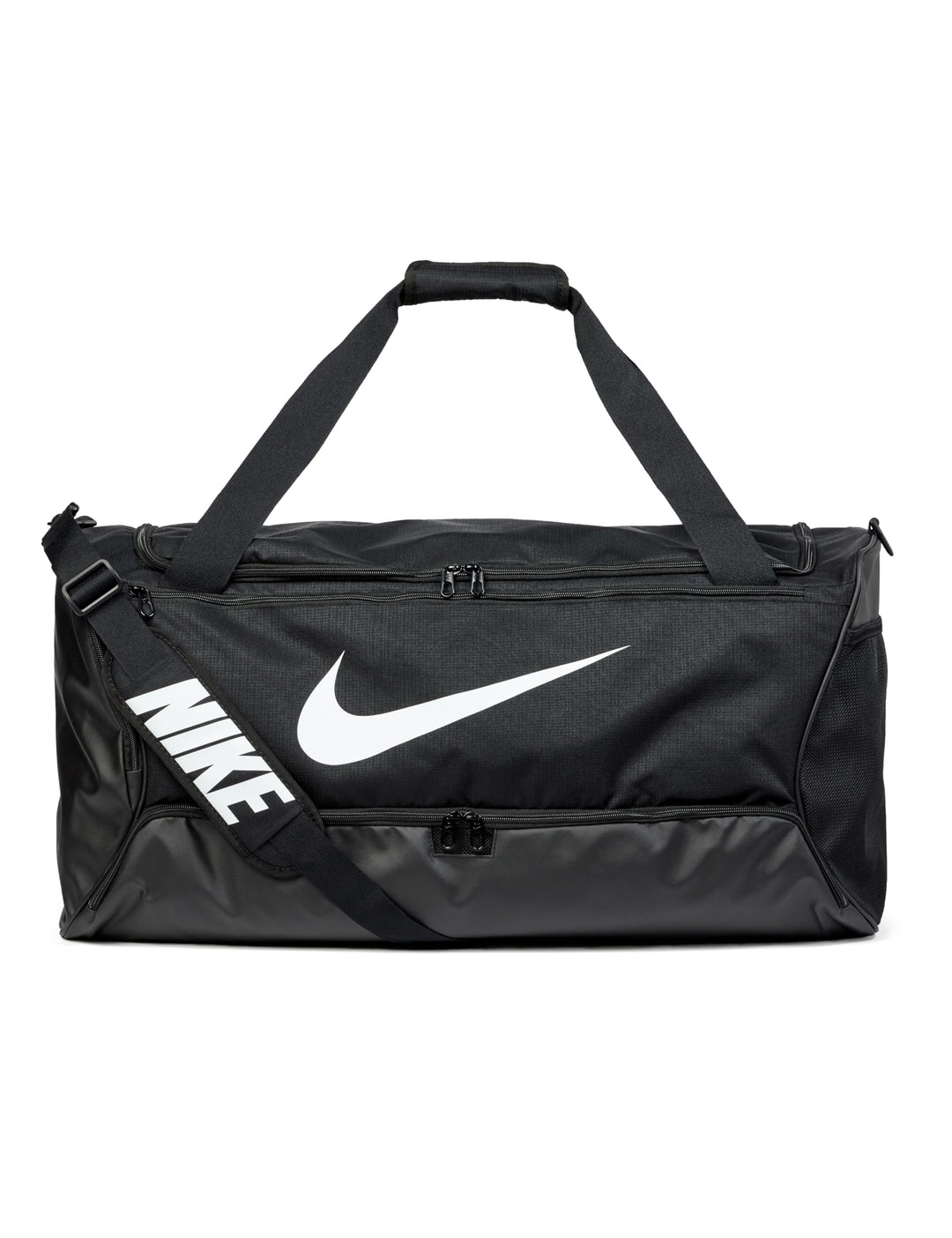 Nike Brasilia 9.5 Trainingstasche (Medium, 60 l), DH7710 Black/Black/White Einheitsgrösse, Black/Bla