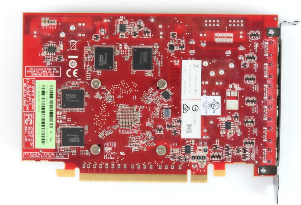 ATI AMD FirePro W600 2GB GDDR5 6Mini DisplayPort PCI-Express Grafikkarte 100-505746
