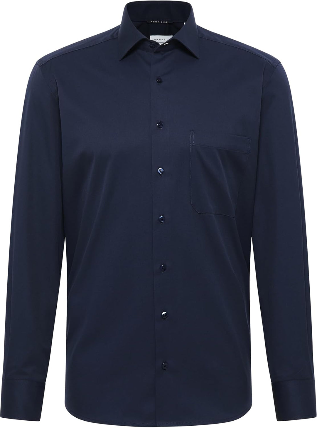 eterna Herren Cover Shirt Comfort FIT 47 Kragen / 67 Ärmel Navy, 47 Kragen / 67 Ärmel Navy