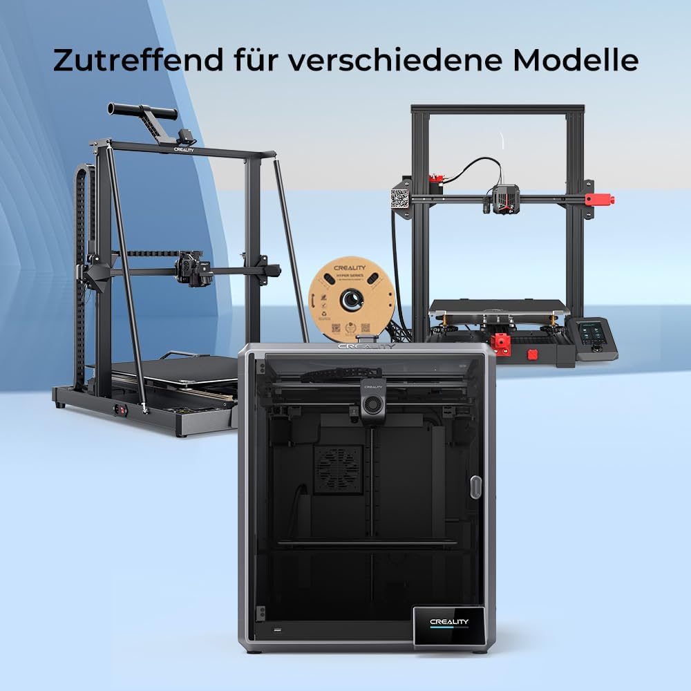 Creality Carbon Fiber Filament 1.75mm für K1C, 3D Drucker Filament für hohe Geschwindigkeit 50-300mm