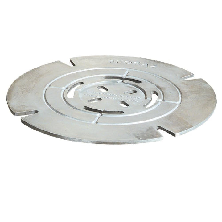OSE Gas-Kochplatte, energiesparend, Aluminium, 18 cm, Grau