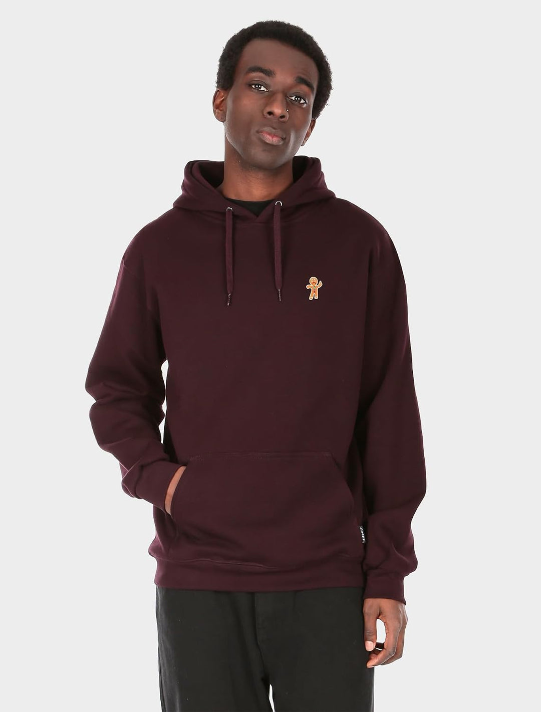 IRIEDAILY Herren Hoodie COOKIEMAN Regular Fit XS Aubergine, XS Aubergine