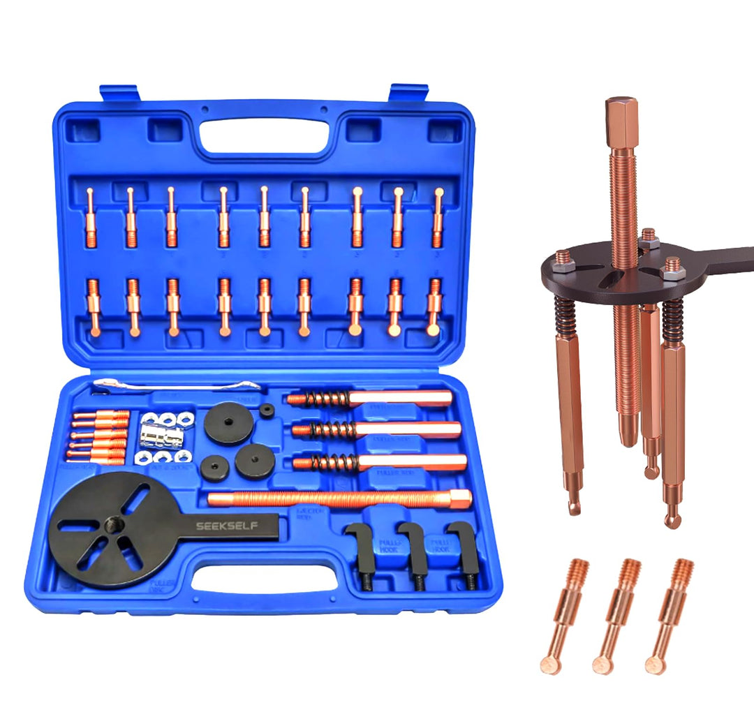 44-In-1 Lagerabzieher Set, Innenlager Abzieher Allgemein Radlager Werkzeug, Lager Abzieher Set Mit 3