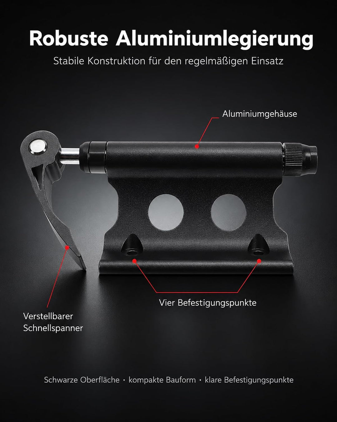 2 Stück Fahrrad Gabelhalterung Schnellspanner Fahrradhalterung Auto für Sicheren Fahrradtransport au