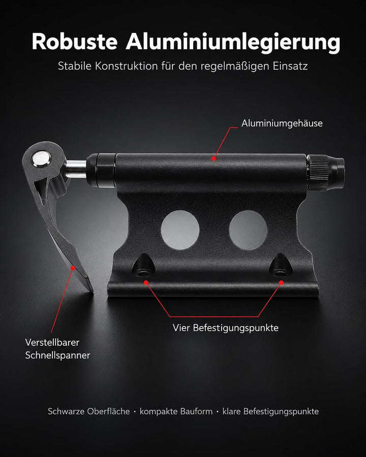 2 Stück Fahrrad Gabelhalterung Schnellspanner Fahrradhalterung Auto für Sicheren Fahrradtransport au