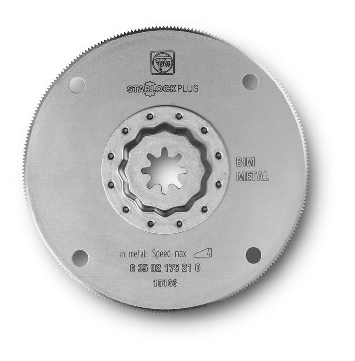 Fein HSS Sägeblatt (ø 100 mm, Aufnahme Starlock Plus, Bi-Metall für hohe Standzeiten, Metallverzahnu