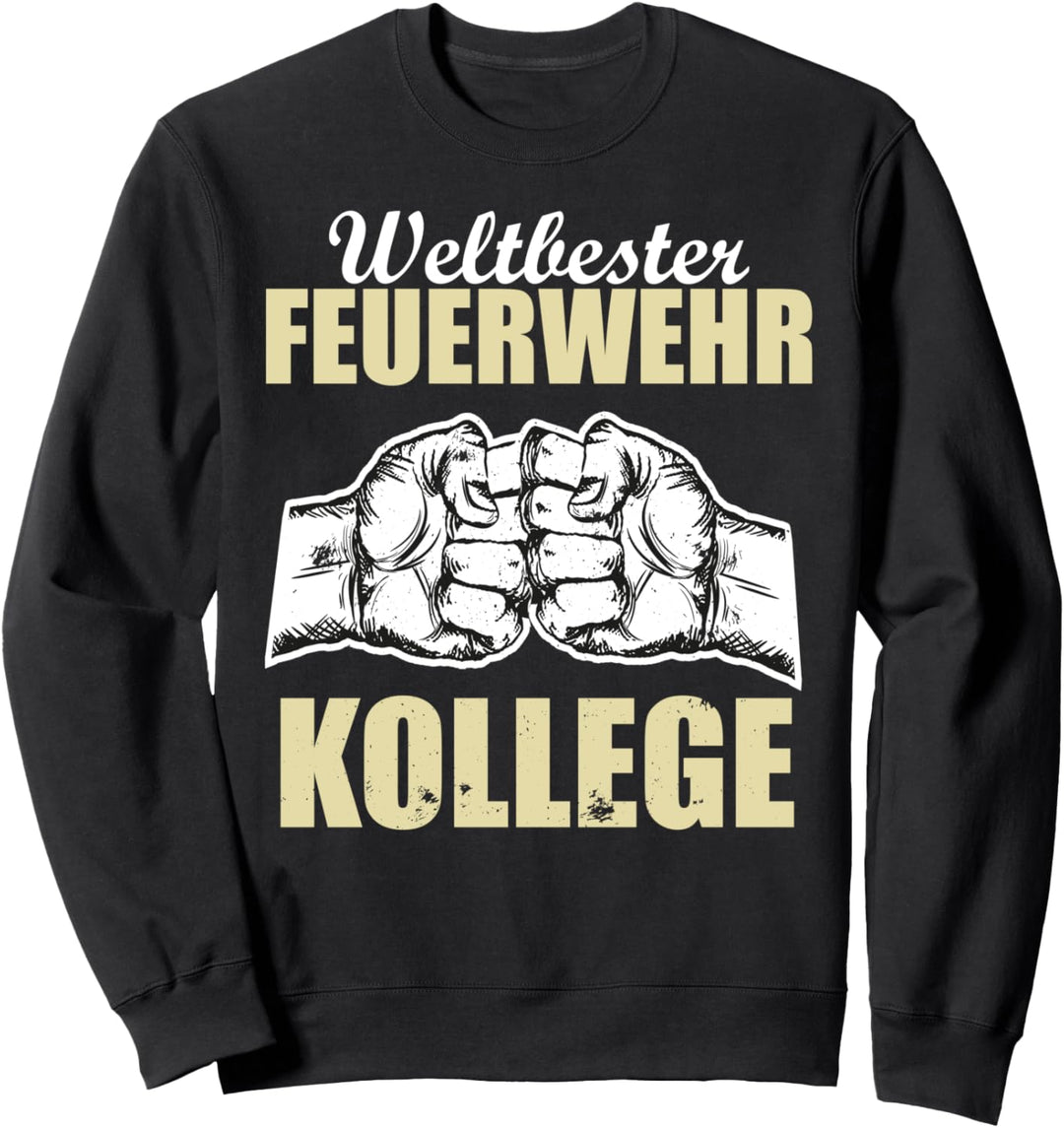 Weltbester Feuerwehr Kollege Sweatshirt