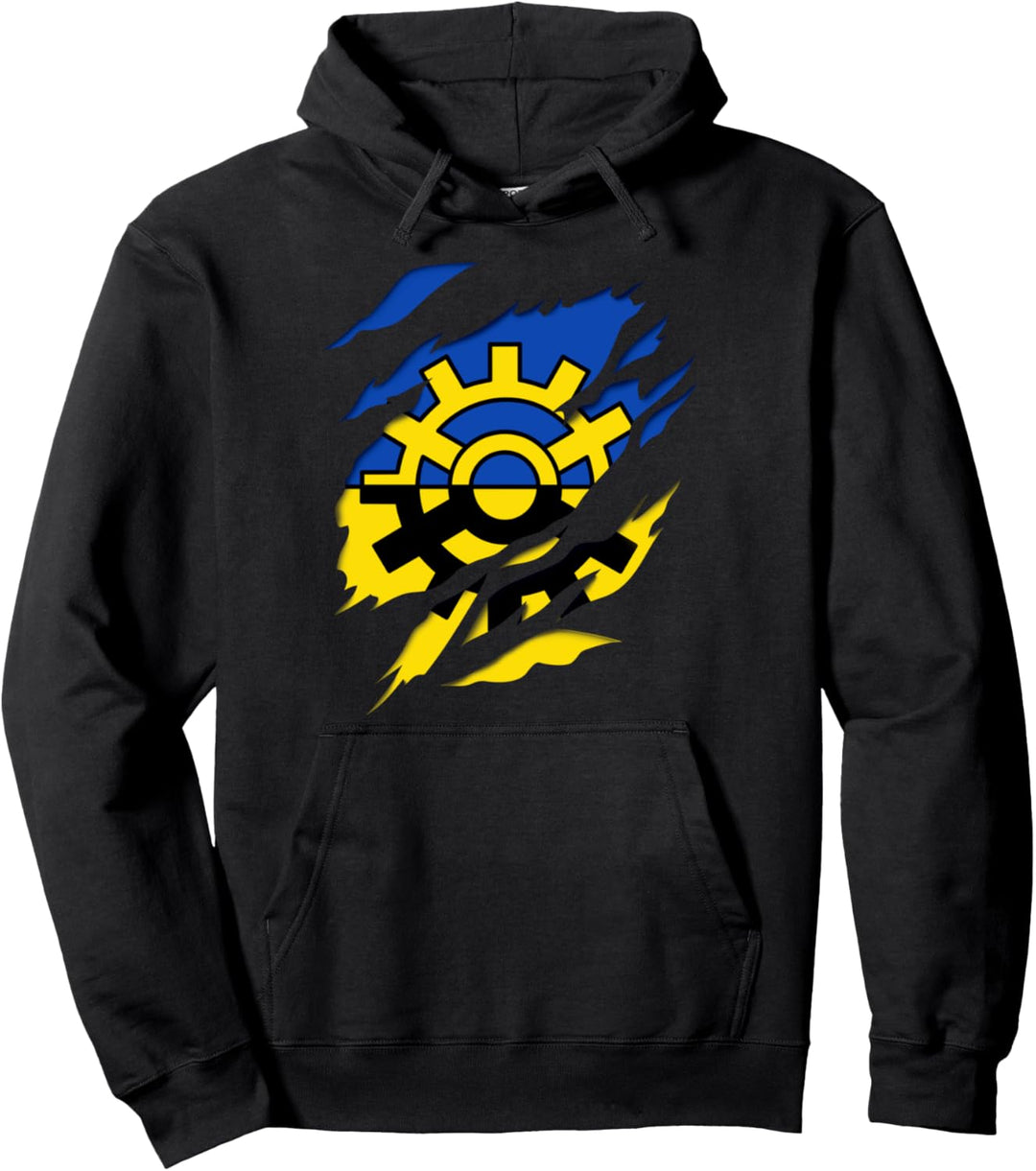 Stadtteil Köln Ehrenfeld Fahne und Wappen Design Pullover Hoodie