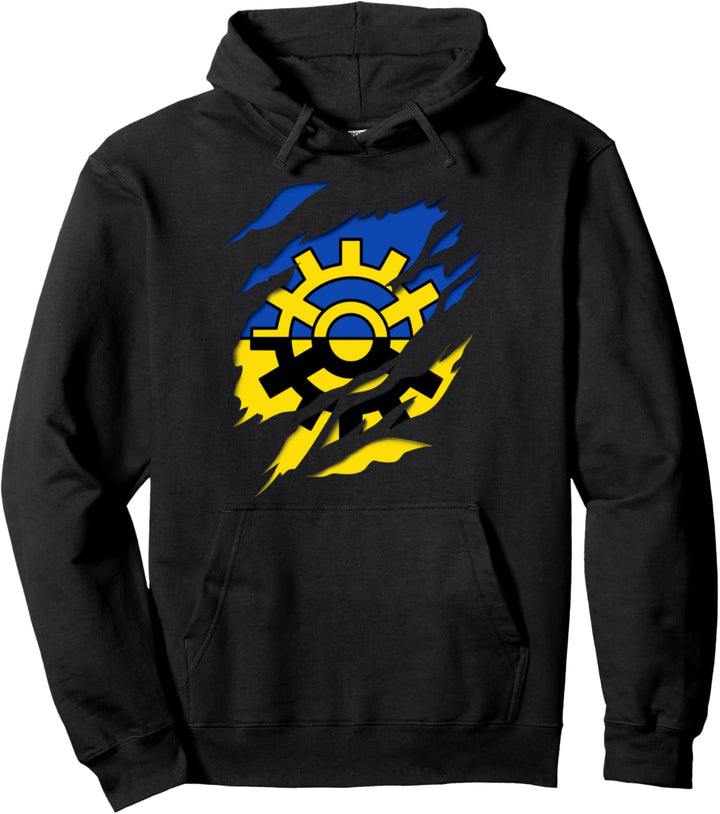 Stadtteil Köln Ehrenfeld Fahne und Wappen Design Pullover Hoodie