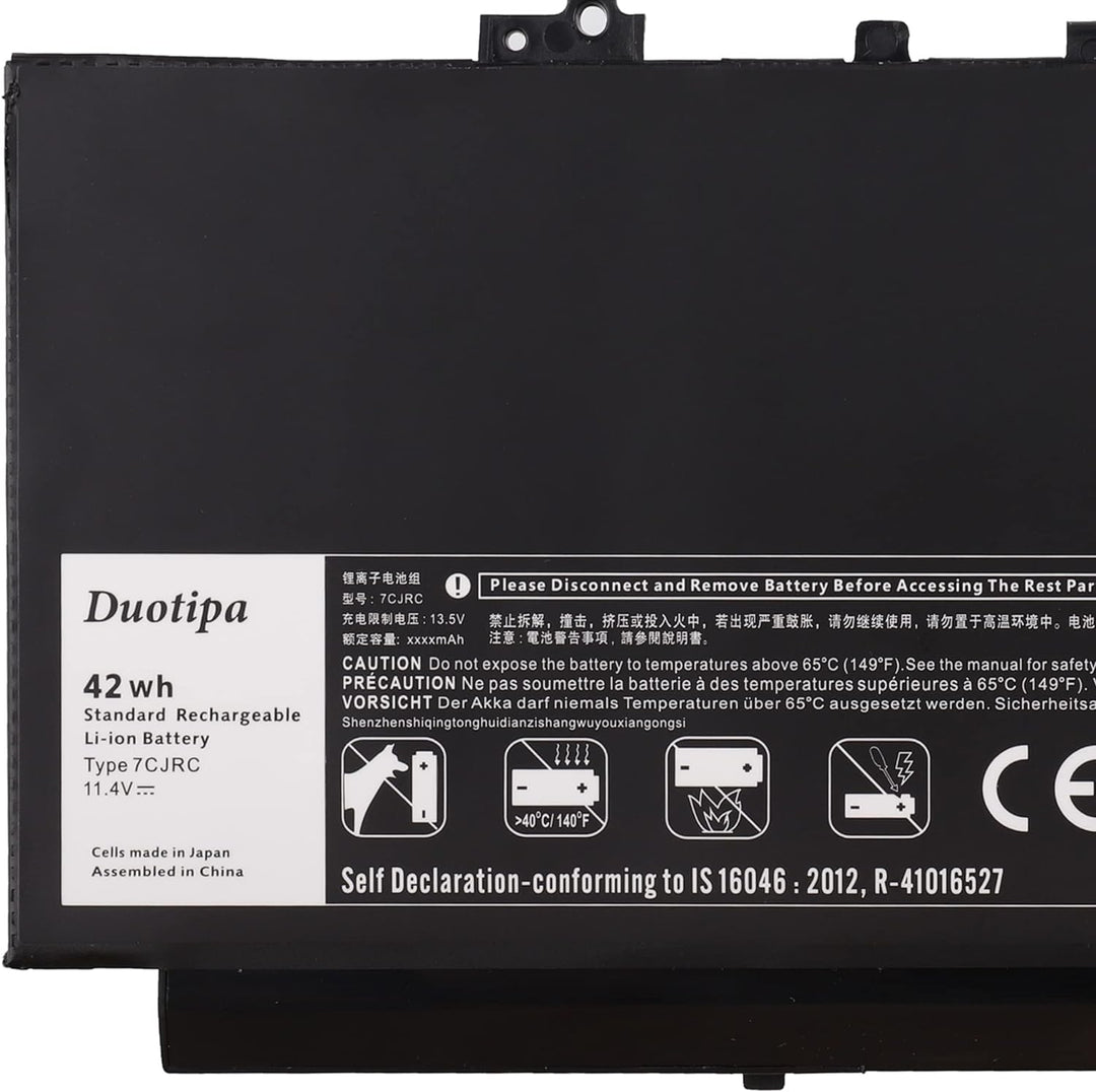 swark Laptop Akku 7CJRC kompatibel mit [Dell] Latitude 7470 7270 E7470 E7270 Series KNM09 TX283 21X1