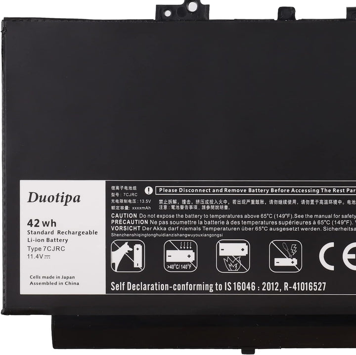 swark Laptop Akku 7CJRC kompatibel mit [Dell] Latitude 7470 7270 E7470 E7270 Series KNM09 TX283 21X1