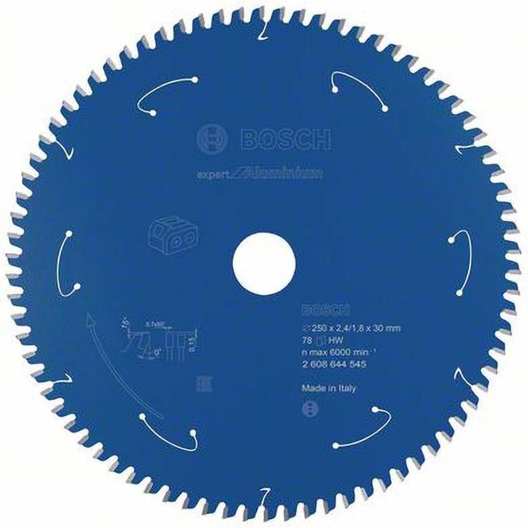 Bosch Accessories 1x Kreissägeblatt Expert for Aluminium (für Aluminium, Sägeblatt Ø 254 x 2,4/1,8 x