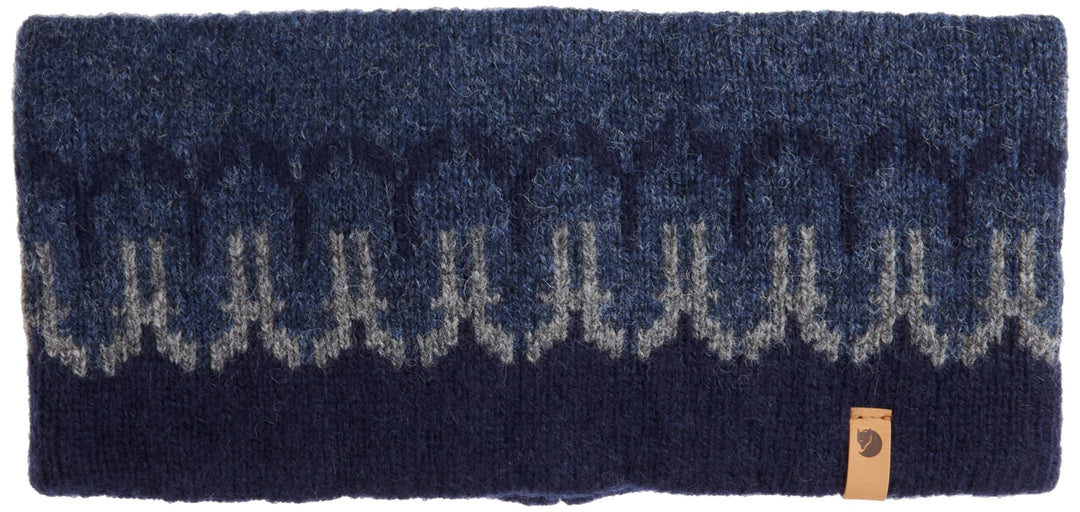 Fjällräven Unisex Övik Path Knit Stirnband, Dark Navy/Navy, One Size