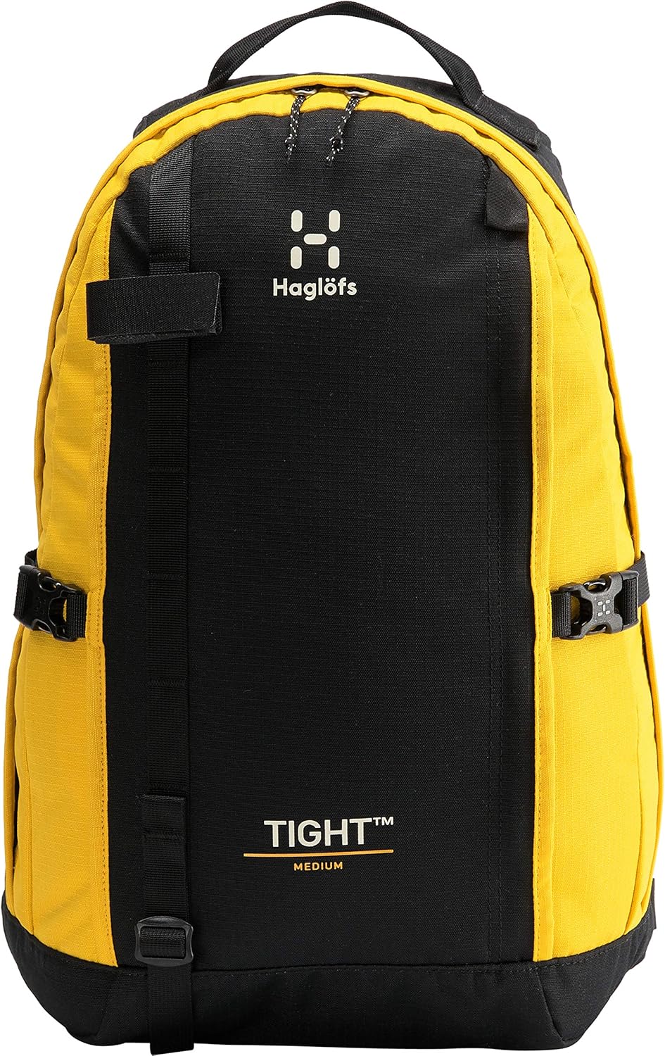 Haglöfs Unisex Tight Medium Rucksack (1er Pack), 4ma-true Black/Pumpkin Yellow