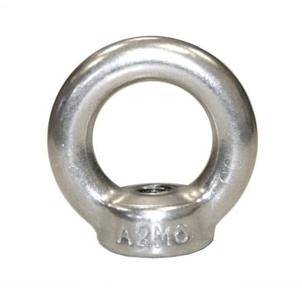 Ringmuttern M20 Edelstahl V2A 5 Stk., M20