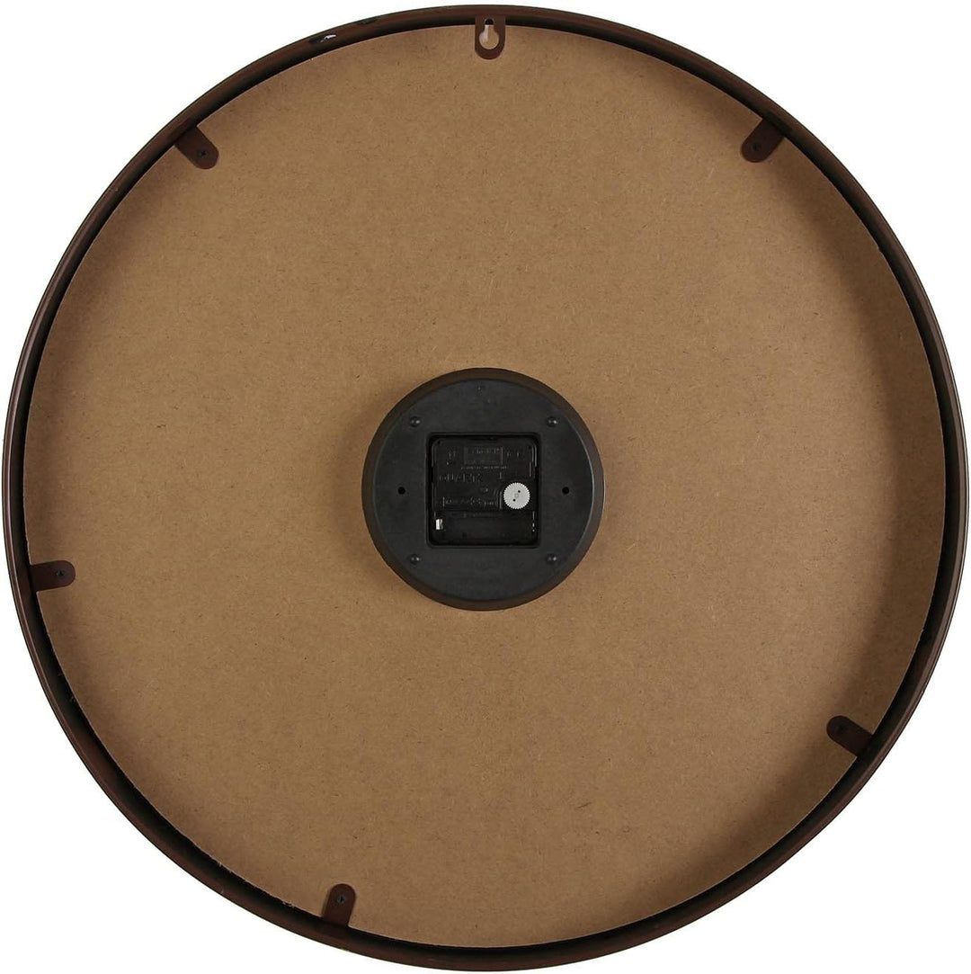 Versa Beaujolaise Dekorative Wanduhr für die Küche, das Wohnzimmer, Esszimmer oder Schlafzimmer, Mas