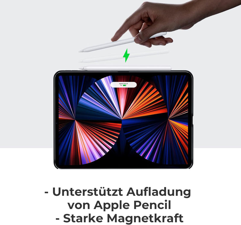 PITAKA Hülle für iPad Pro 11 Zoll 2021 Magnetische Schutzhülle Kompatibel mit Magic Keyboard Ultradü