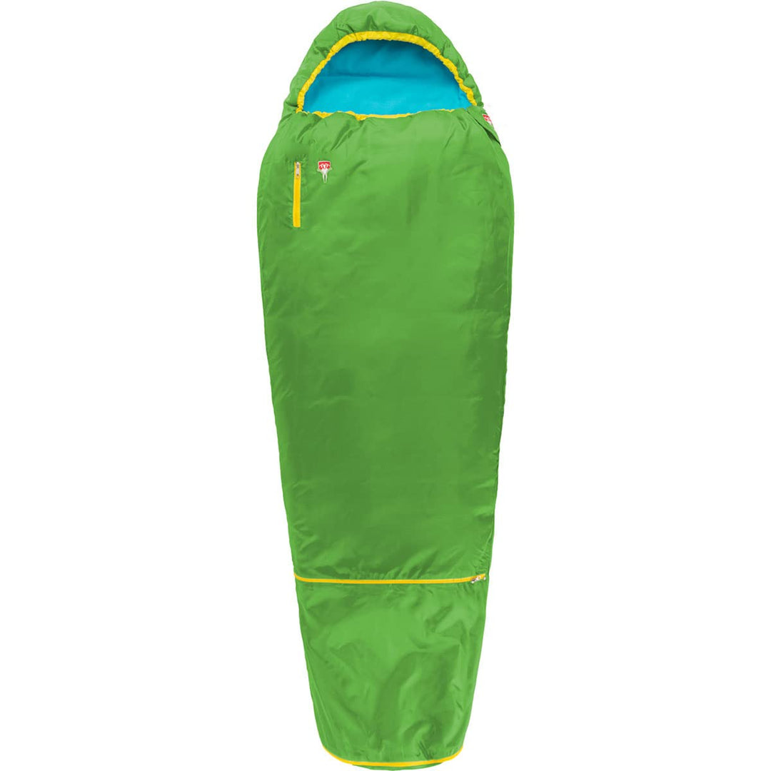 Grüezi bag Kids Grow Colorful Mitwachsender Kinder Schlafsack, Körpergrösse 100-150 cm, Mumienschlaf