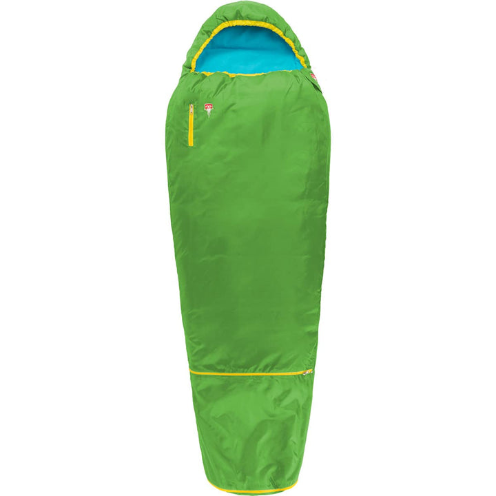 Grüezi bag Kids Grow Colorful Mitwachsender Kinder Schlafsack, Körpergrösse 100-150 cm, Mumienschlaf