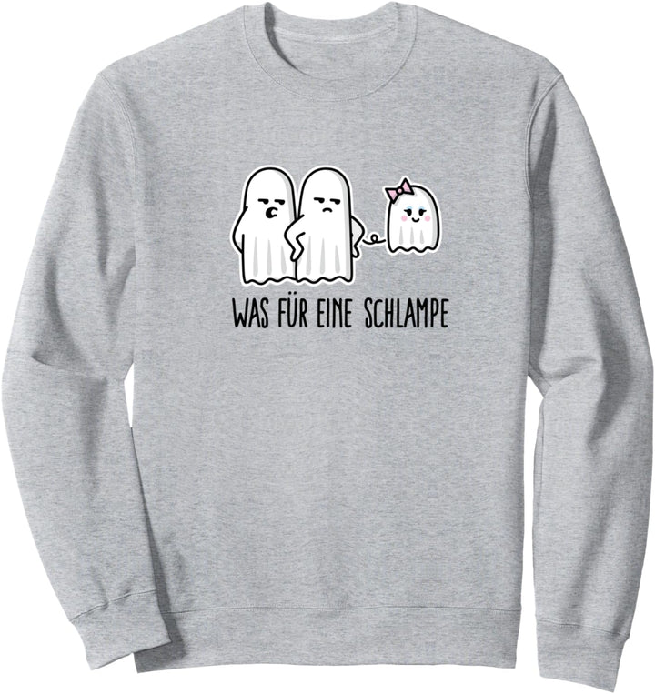 Was für eine Schlampe Sexy Halloween Kostüm Lustige Geist Sweatshirt