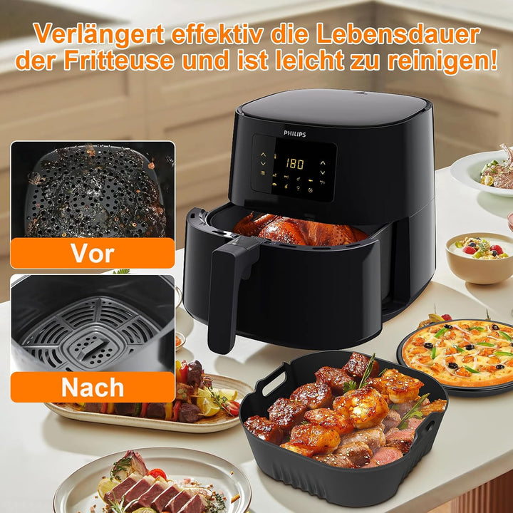 Heissluftfritteuse Zubehör für Philips Essential XL 6,2L HD9270/90, Philips 5000 Serie XXL HD9285/90