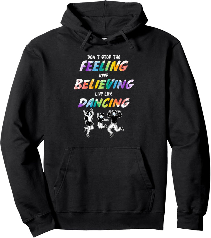Hören Sie nicht auf zu glauben, glauben Sie weiter Pullover Hoodie