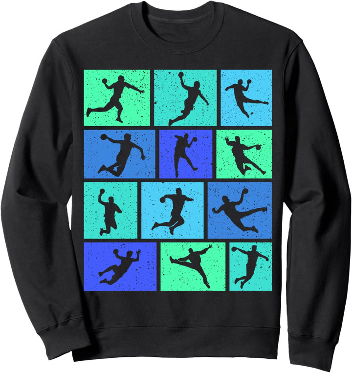 Handball Handballer Jungen Kinder Herren Sweatshirt