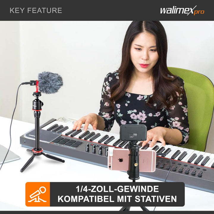 Walimex pro Boya MM1 Kompaktmikrofon universell