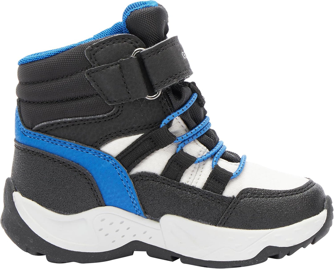 Geox Jungen J Sentiero Boy B ABX Stiefeletten 32 EU Lt Grey Royal, 32 EU Lt Grey Royal