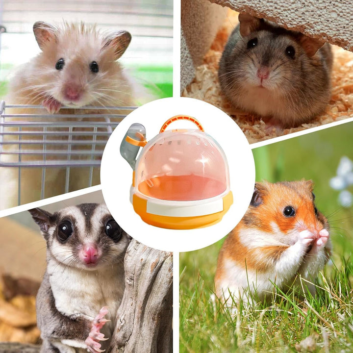 Travel Case, Gerbil Travel Cage, Pet Portable Carrier, Hamster Travel Cage, Transport Box, Small Pet