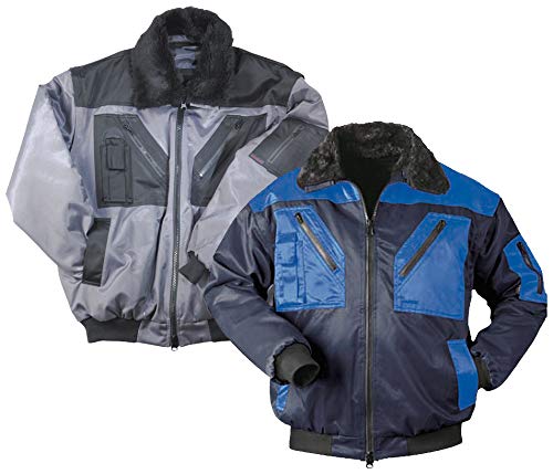 Ganzjahres Blouson, Farbe grau/schwarz, Gr. XL