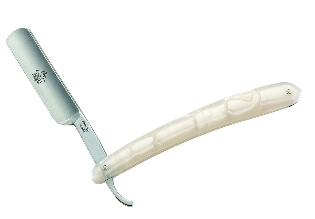 PUMA Rasiermesser, Perlmutt-Celluloid Griff Messer, Mehrfarbig, One Size