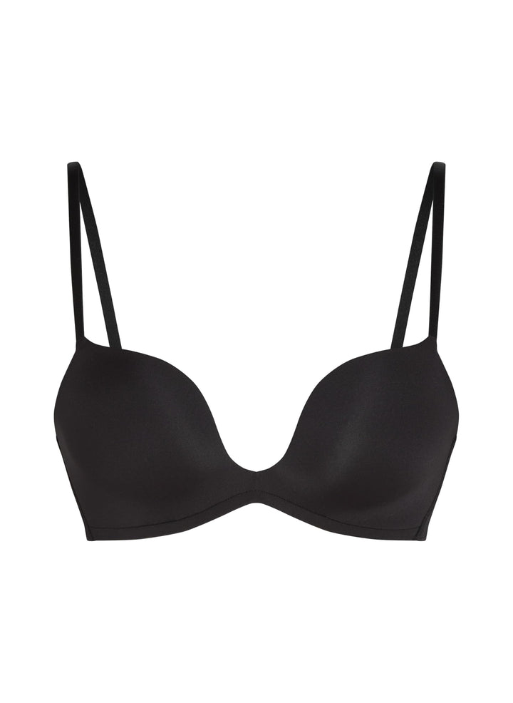 Hunkemöller Vorgeformter Push-up-Bügel-BH Deep-V - - 75C Caviar, 75C Caviar