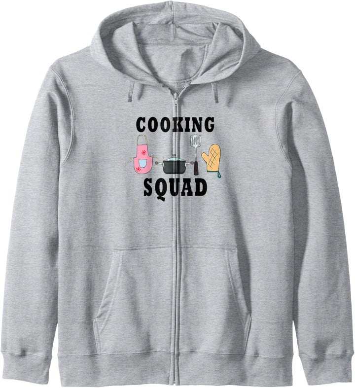 Hobbykoch Witziger Koch Squad Küchenchef Kapuzenjacke