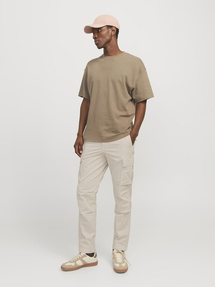 JACK & JONES Male Cargo-Hose Tapered Fit Cargo-Hose 29W / 30L Moonbeam, 29W / 30L Moonbeam