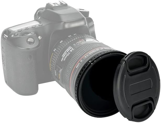 JJC 49 mm Variabler ND2-ND32 ND Filter + CPL Polarisationsfilter, 5-Stop Neutral Graufilter für Cano