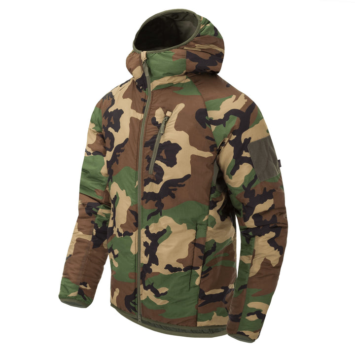 Helikon-Tex WOLFHOUND Hoodie Jacket Climashield US Woodland XS US Woodland, XS US Woodland