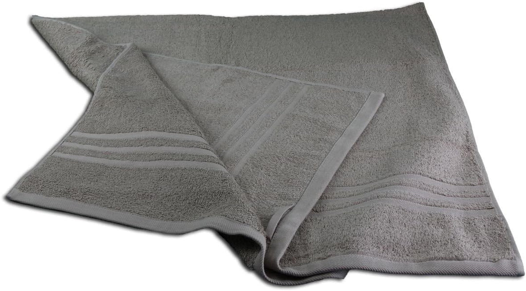Gözze - Elegantes Saunatuch, Sylt, 100% Baumwolle, Dichtes Grundgewebe (440 g/m²), 70 x 200 cm - Cap