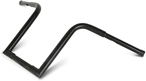 Lenker Ape Hanger Square 12" für Harley Davidson Fat Boy FLFB/FLSTF/Special schwarz