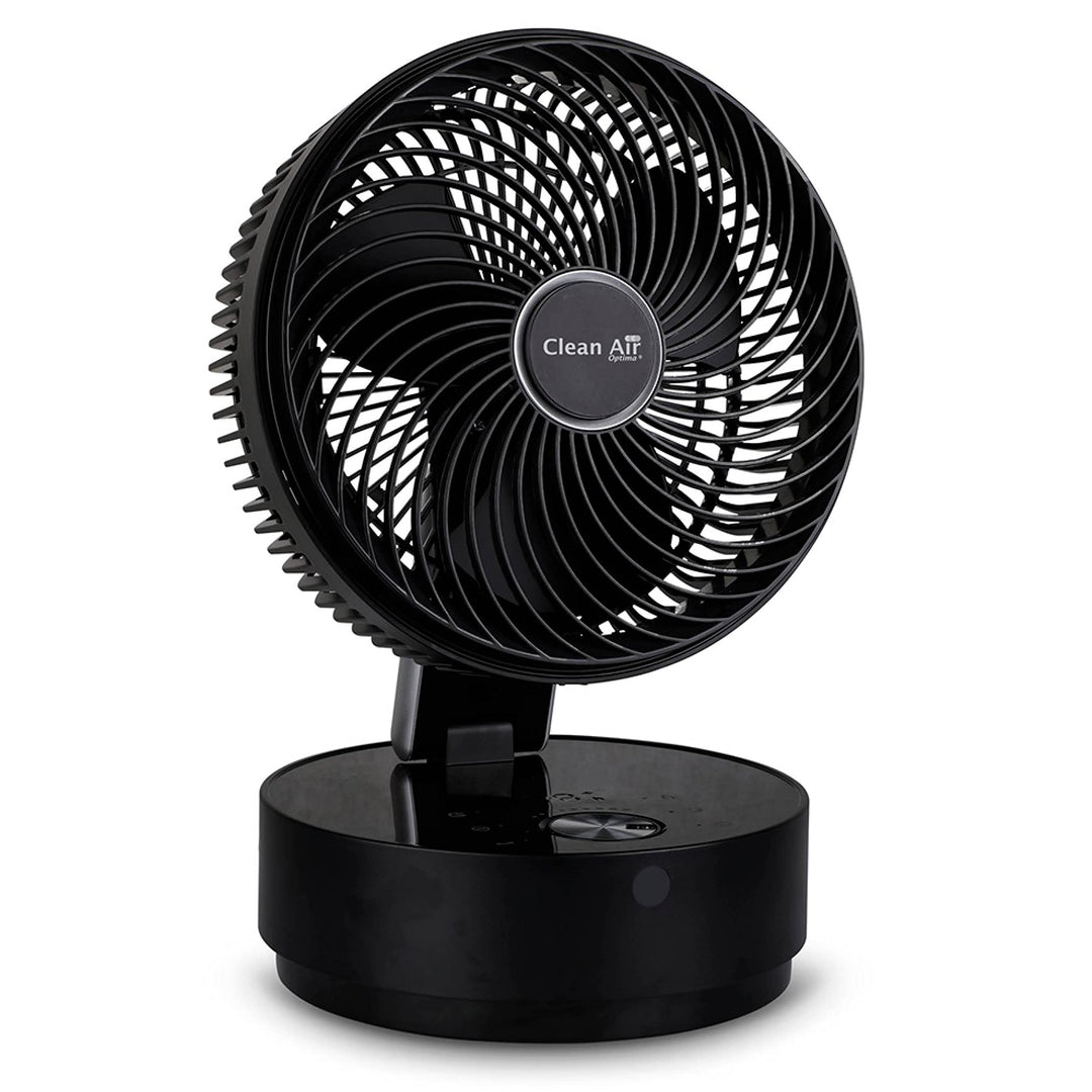 Clean Air Optima CA-404 - Design Zirkulator Ventilator mit Ionisator - Ultraleise automatische Schla