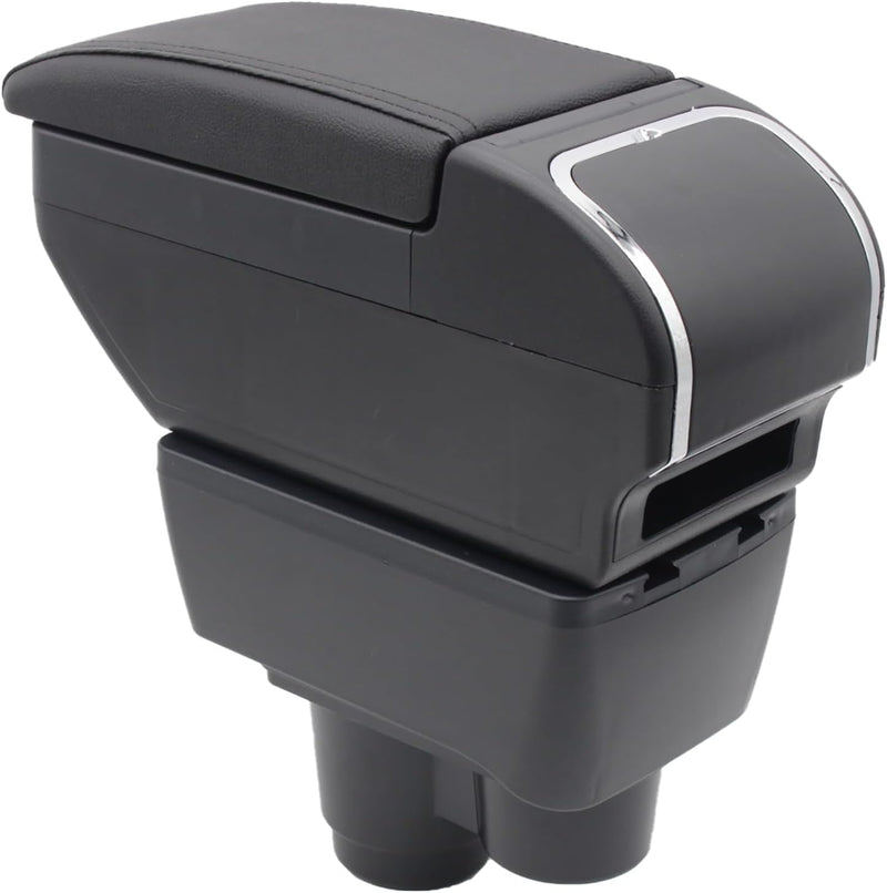 Armrest Box For Dacia Duster II 2018 2019 2020 2021 2022 Center Console Storage with Cup Holder Arm